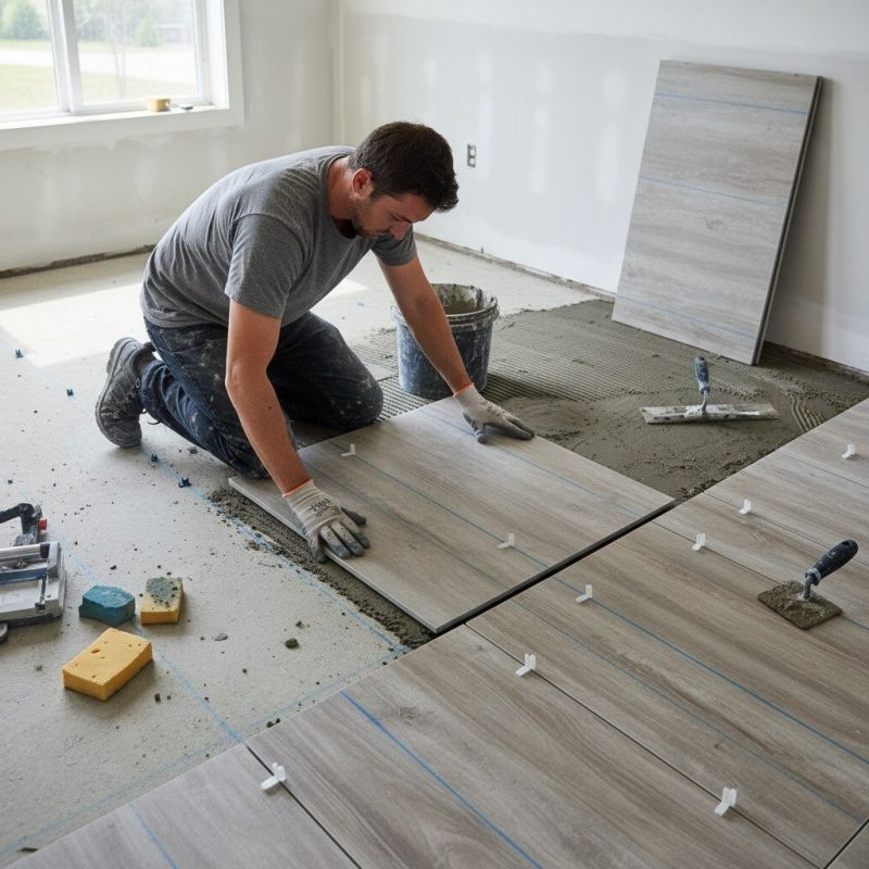 Tile Floor Installation in Alexandria, VA