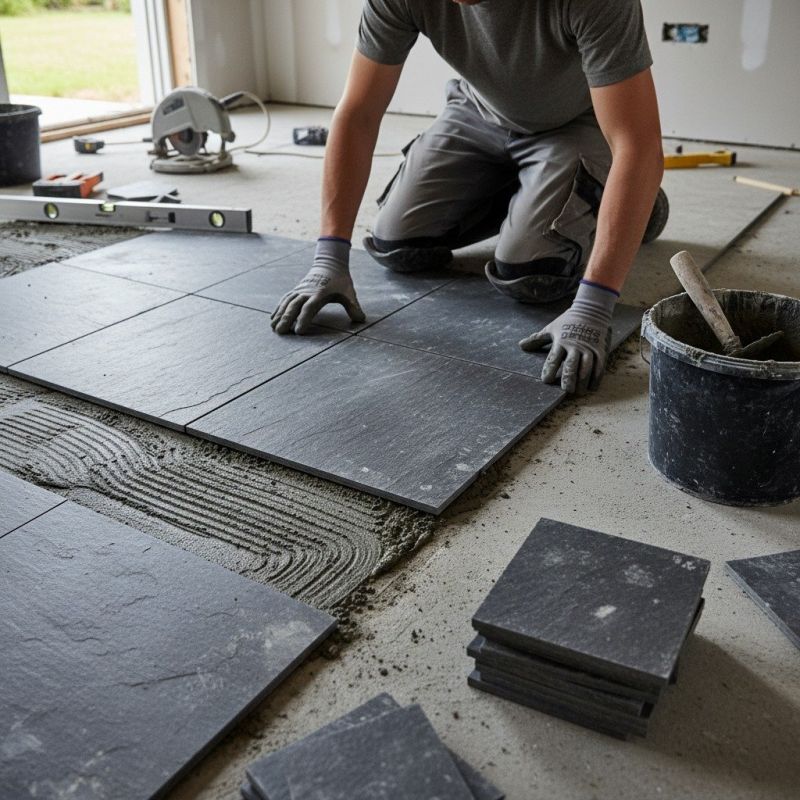 Granite Floor Installation in Olathe, KS
