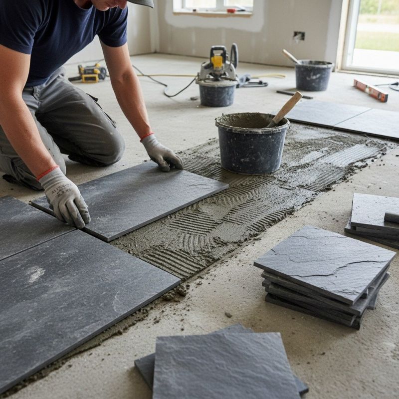 Granite Floor Installation in Wilmington, NC