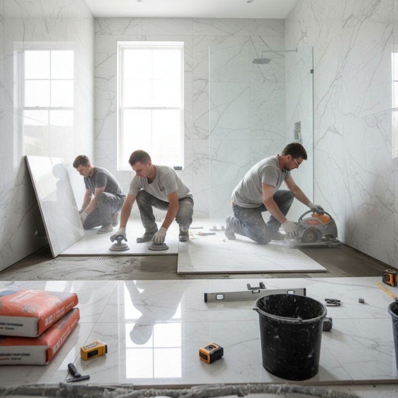 Marble Floor Replacement in Olathe, KS