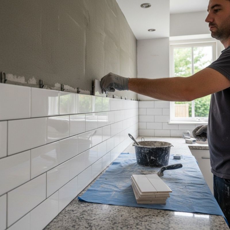Stone Backsplash Installation in Wilmington, NC