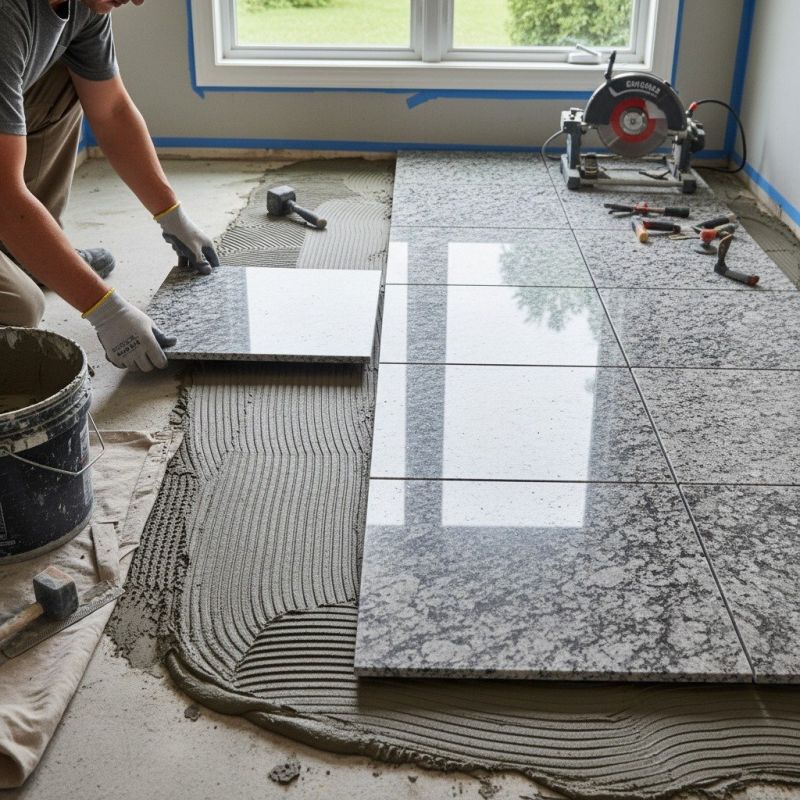 Terrazzo Flooring Installation in Overland Park, KS