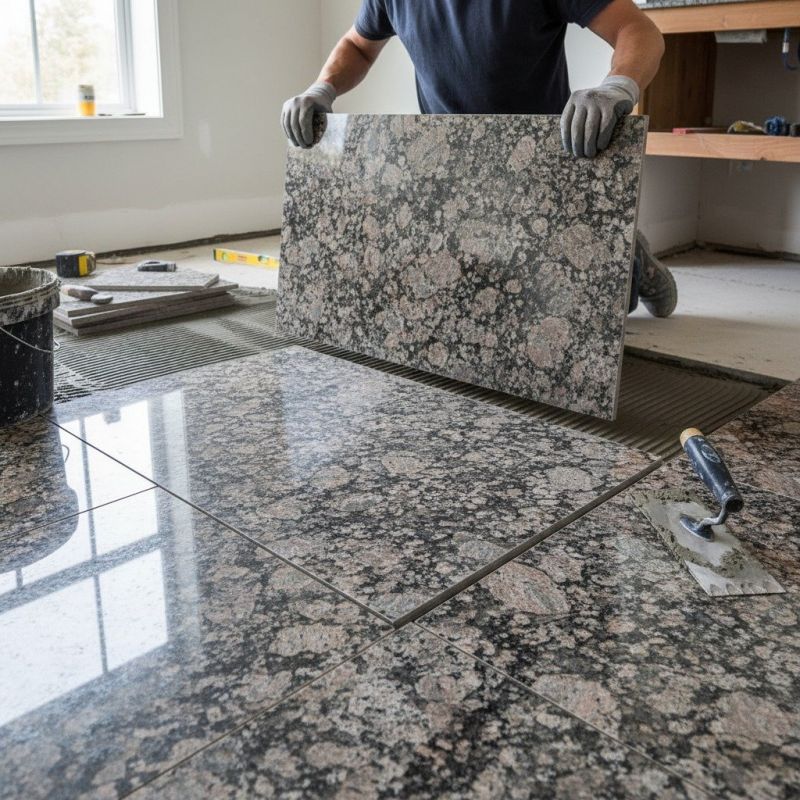 Terrazzo Tile Installation in Kansas City, KS