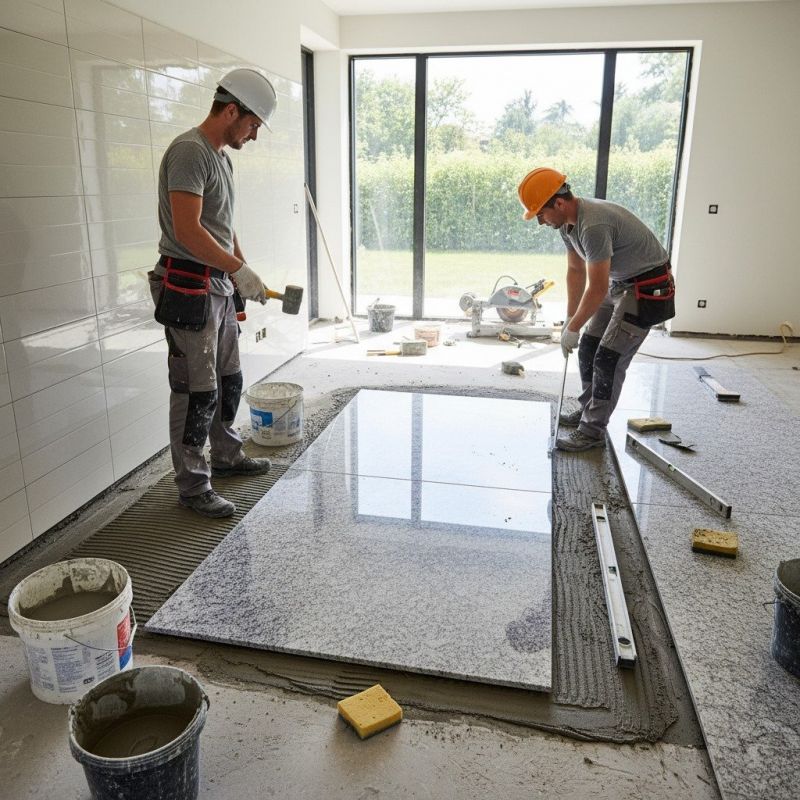 Terrazzo Tile Installation in Wilmington, NC