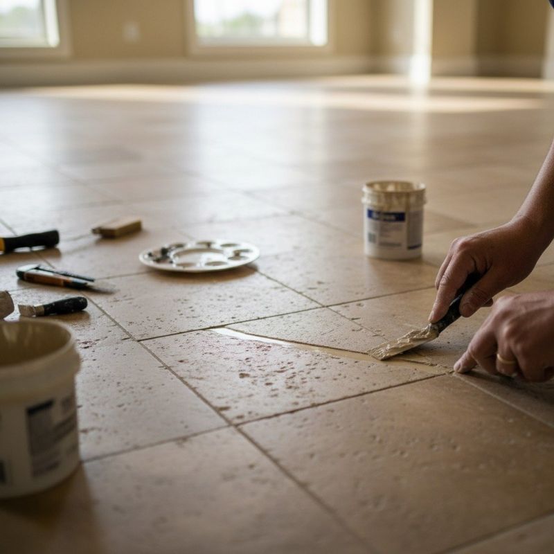 Terrazzo Tile Repair in Olathe, KS